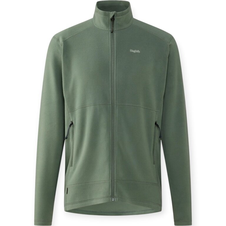 Haglöfs Buteo Mid II Fleece Jacket (Polartec® Microfleece, warm, lightweight) green men's