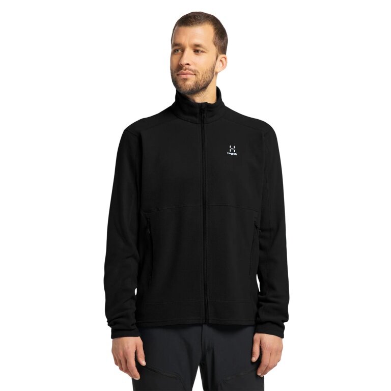 Haglöfs Buteo Fleece Jacket (Midlayer) black men's
