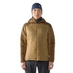 Haglöfs Isolation Jacket L.I.M Mimic II Hood (super lightweight, tear-resistant Pertex Quantum) brown men's