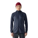 Haglöfs Fleece Jacket Korp Mid Hood (Midlayer, breathable) dark blue men's