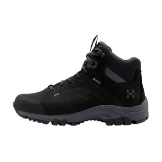 Haglöfs Ridge GTX II MID Hiking Shoes (Trekking, Nubuck Leather, Waterproof) Black Men's
