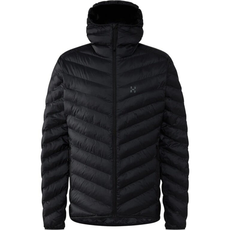 Haglöfs Särna Mimic II Hood Insulation Jacket (warm, filled with MIMIC Gold) black men's