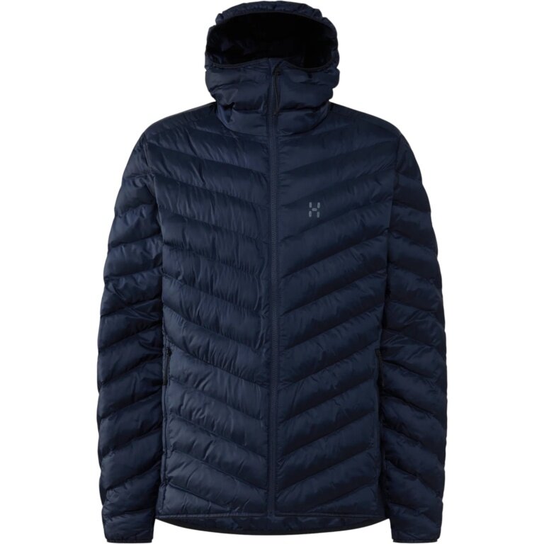 Haglöfs Särna Mimic II Hood Insulation Jacket (warm, filled with MIMIC Gold) dark blue men's