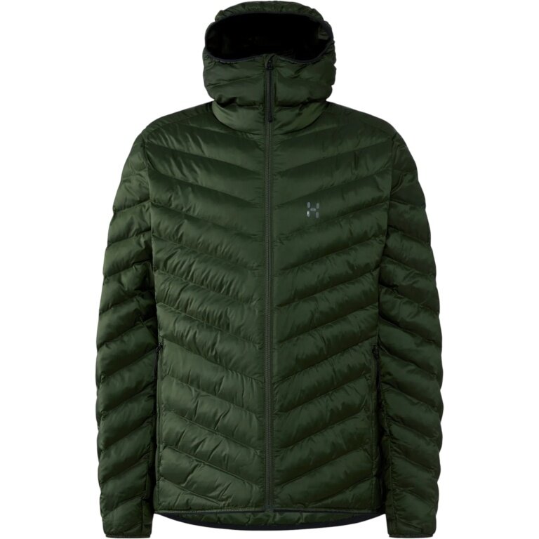 Haglöfs Särna Mimic II Hood Insulation Jacket (warm, filled with MIMIC Gold) green men's