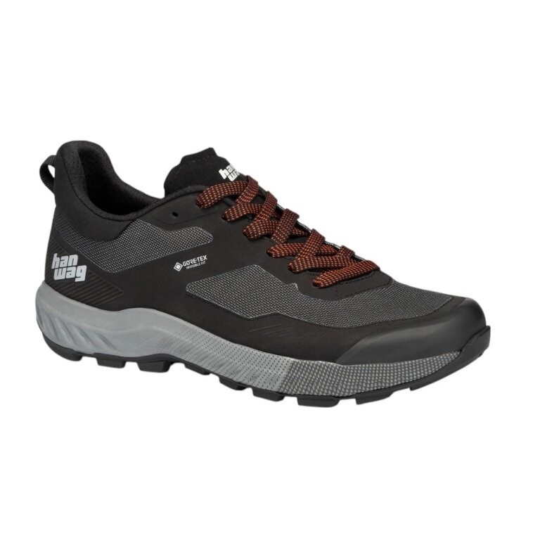 Hanwag Kaduro Light GTX Hiking Shoes (waterproof) black/asphalt grey men's