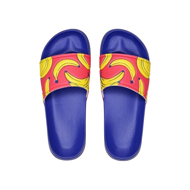 Happy Socks Bath Shoes Banana Slider dark blue/red/yellow - 1 pair