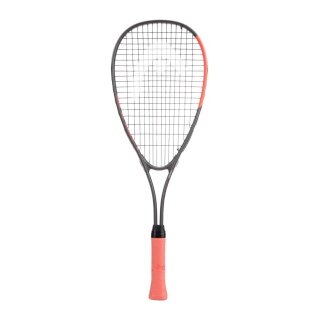 Head Junior Squash Racket Radical Junior (175g/head heavy) 2026 graphite grey/orange - strung -