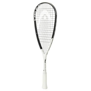 Head Kids Squash Racket Extreme Junior 120g/head heavy 2023 black/white - strung -