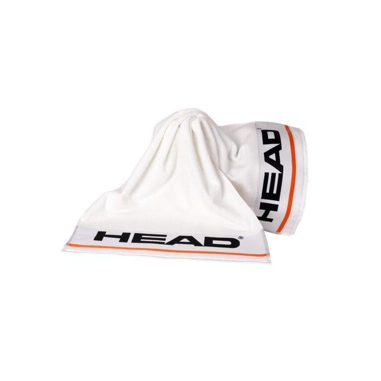 Head Towel Logo L white 140x65cm