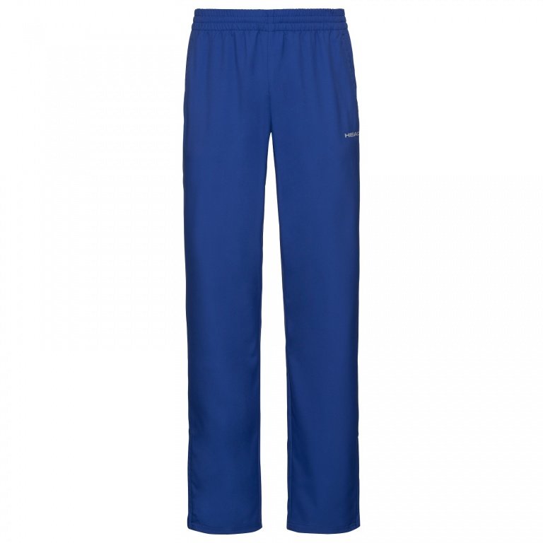 Head Tennis Pants Club (UV Protection) long royal blue Men