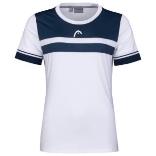 Head Tennis Shirt Performance white/dark blue Women