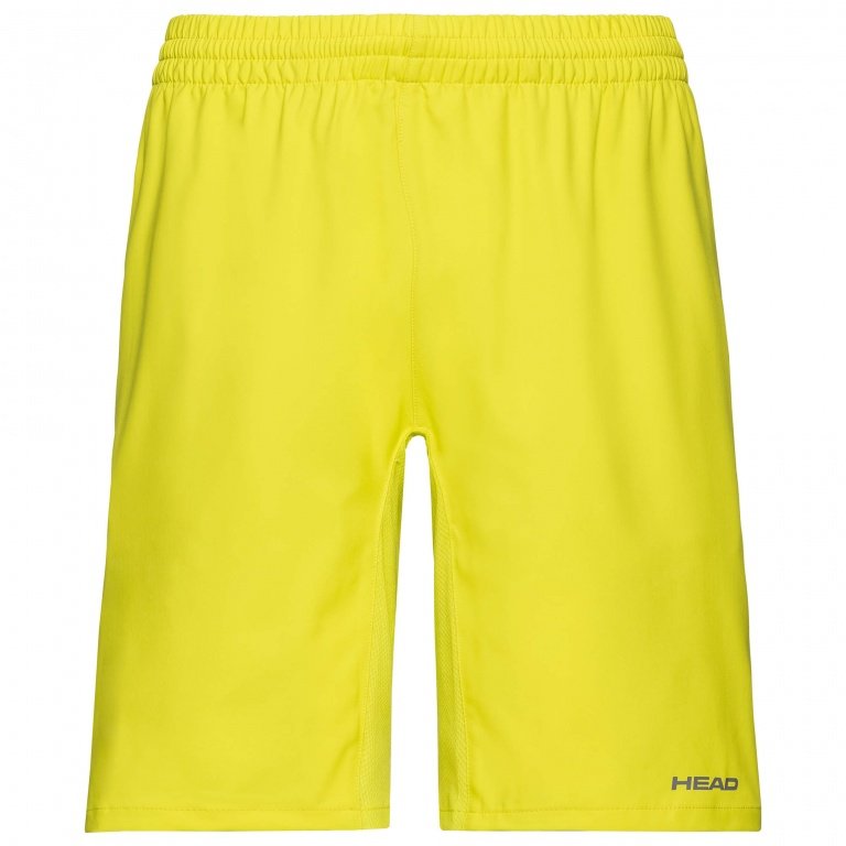 Head Tennis Shorts Bermuda Club (UV Protection) Short Yellow Boys