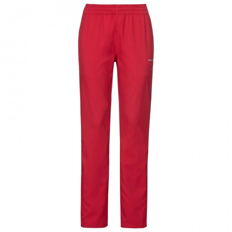 Head Tennis Trousers Club Long Red Girls