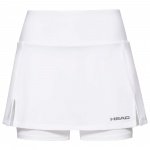 Head Tennis Skirt with Inner Shorts Club Basic white Girls