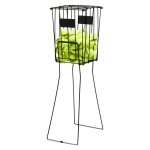 Head Ball Basket Trolley with collapsible (for approx. 72 tennis balls) black