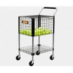 Head Ball Cart with Wheels (for approx. 120 tennis balls)