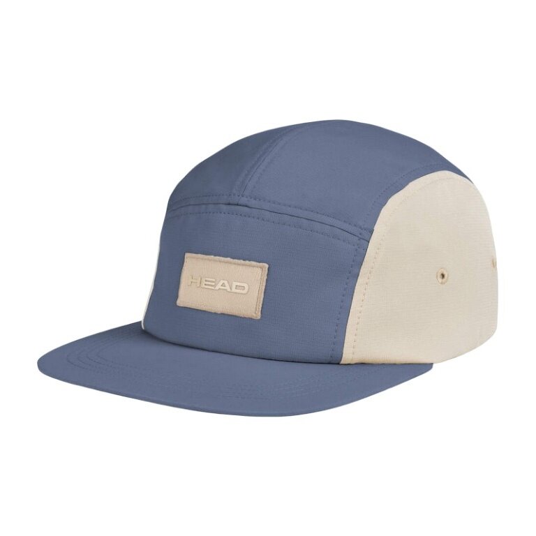 Head Basecap Five Panel Tour (Snapback) slate blue/sand brown Children - 1 piece
