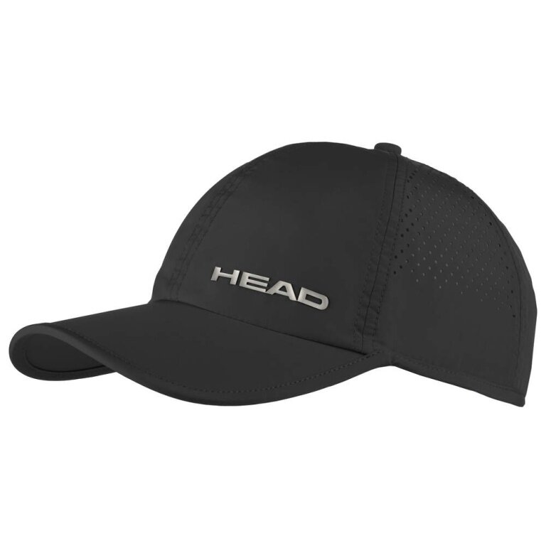 Head Cap Tennis Pro Player (UV Protection, Velcro Closure) 2025 black
