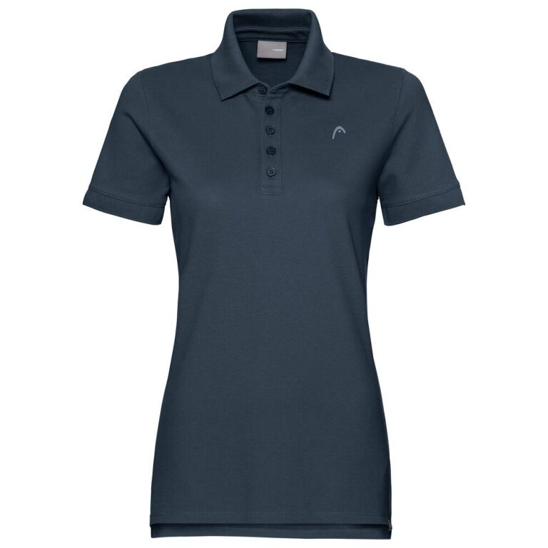 Head Leisure Polo (100% Cotton) Navy Blue Women