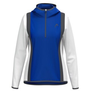 Head Club 25 Tech Hoodie (100% Polyester) 2025 royal blue/white Ladies