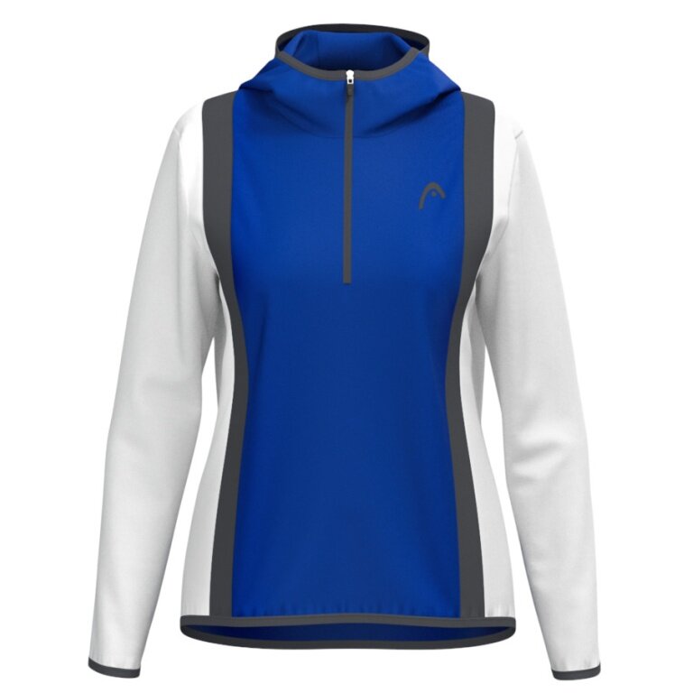 Head Club 25 Tech Hoodie (100% Polyester) 2025 royal blue/white Ladies