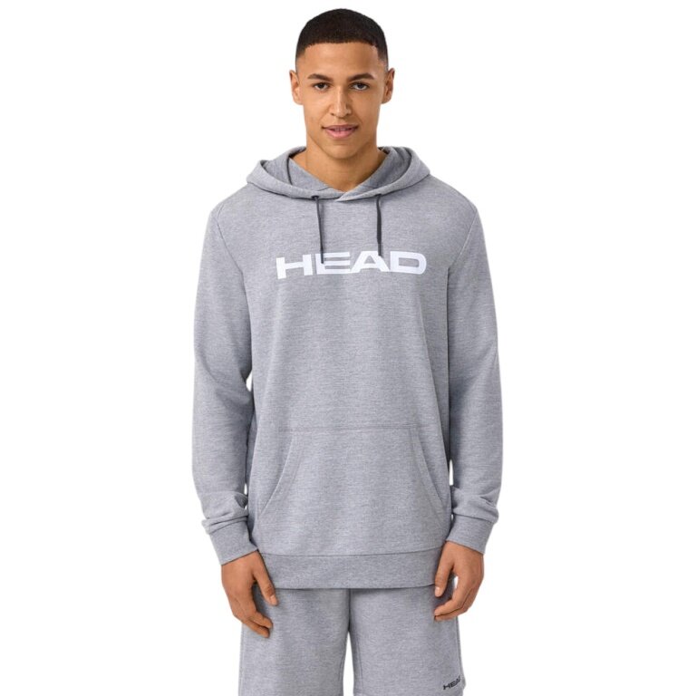 Head Hooded Sweatshirt Club Original Hoodie (Mixed Fabric) 2025 Grey Men's