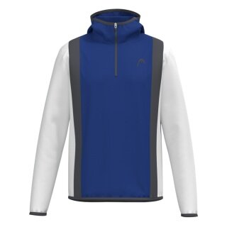 Head Hooded Sweatshirt Club 25 Tech Hoodie (100% Polyester) royal blue/white Men's