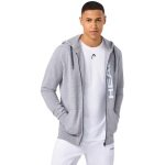 Head Hooded Sweatshirt Club Original Hoodie Full Zip (Mixed Fabric) 2025 Grey Men's