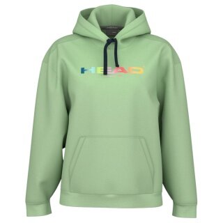 Head Rally Hoodie (Mixed Fabric) Green Ladies