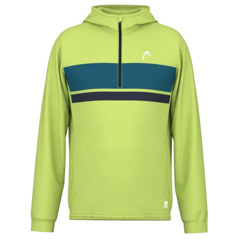Head Topspin Hoodie (100% Polyester) lime green Men's