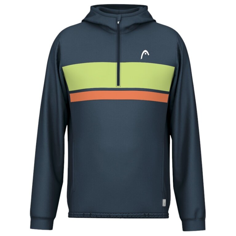 Head Topspin Hoodie (100% Polyester) navy blue Men's