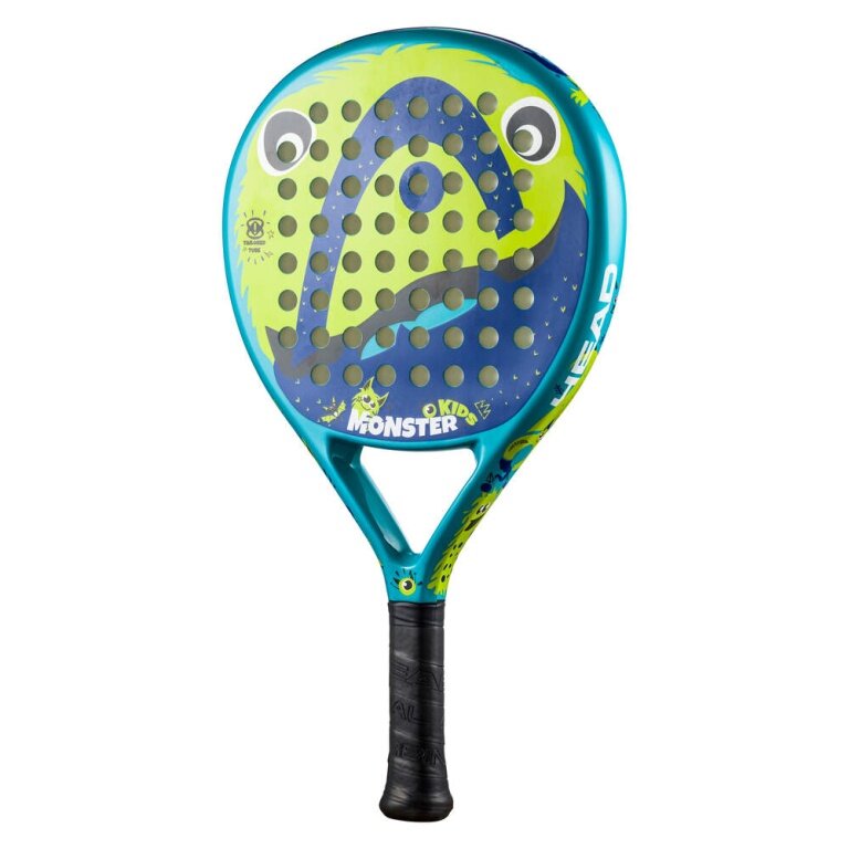 Head Kids' Paddle Racket Monster Kids 300g/Round 2024 teal blue/lime
