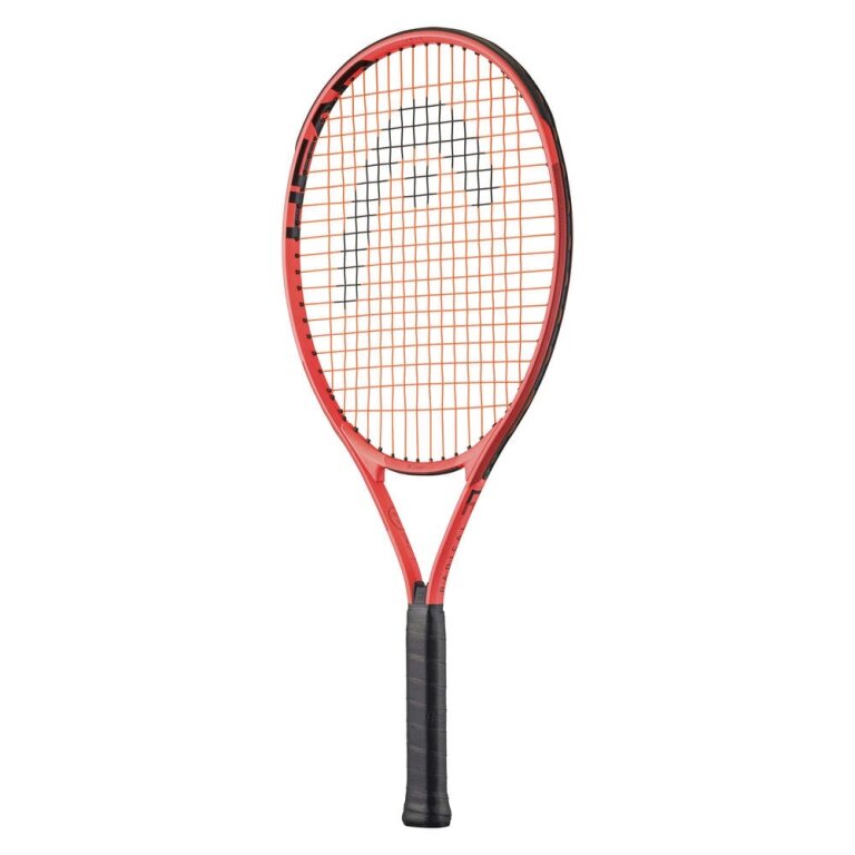 Head Radical Jr 25in Tennis Racket (9-12 years) 2025 red - pre-strung -