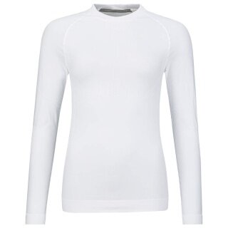 Head Functional Underwear Long Sleeve Shirt Flex Seamless White Women