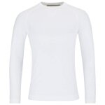 Head Functional Underwear Long Sleeve Shirt Flex Seamless (seamless) white Men