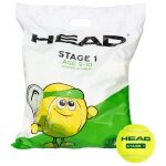 Head Methodik balls Stage 1 TIP (green dot) yellow polybag 72 pack