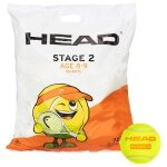 Head Methodik balls Stage 2 TIP (orange dot) yellow/orange 72-pack polybag