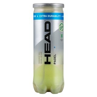Head Padel Balls Pro+ Padel Can 3 Pack