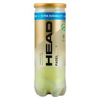 Head Padel Balls Pro S+ Padel Can 3 Pack