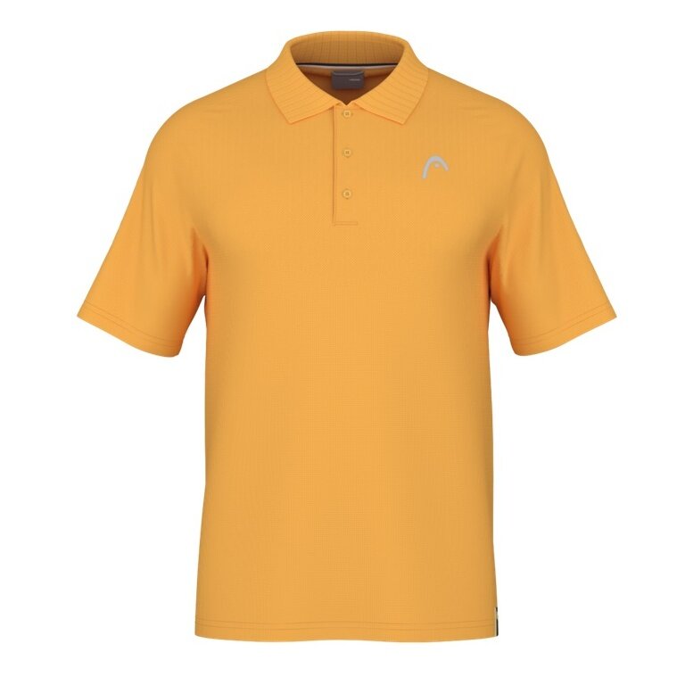 Head Tennis Polo Performance 2024 (Polyester Jacquard, quick-drying) yellow Men