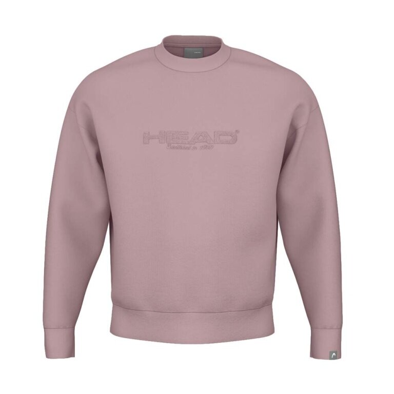 Head Pullover Motion Crewneck (Cotton) pink Men's