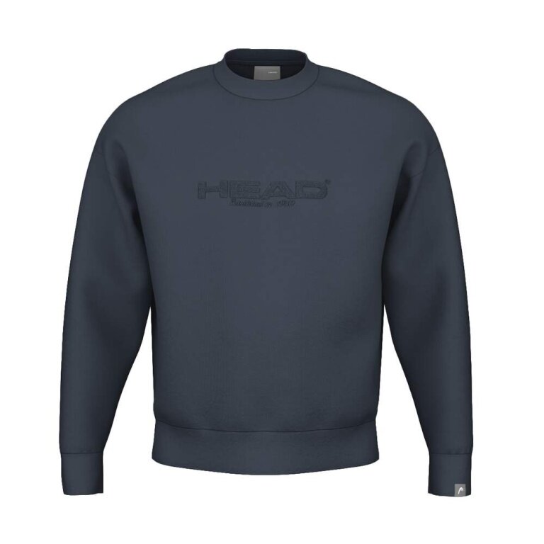 Head Pullover Motion Crewneck (Cotton) navy blue Men's