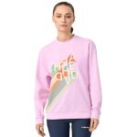 Head Pullover Rally Crewneck (mixed fabric) pink/multicoloured ladies