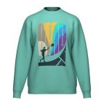 Head Pullover Rally Crewneck (mixed fabric) 2026 turquoise men's
