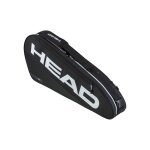 Head Tennis Racket Bag Tour Racquet Bag S (Racket Bag, 1 Main Compartment) 2026 black 3-pack