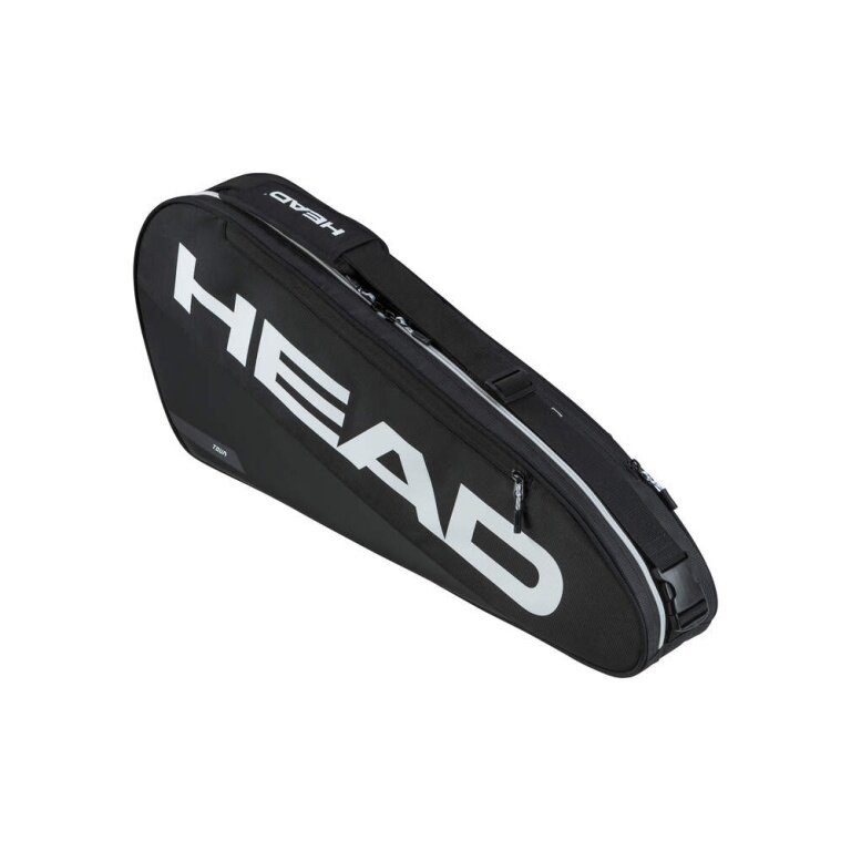 Head Tennis Racket Bag Tour Racquet Bag S (Racket Bag, 1 Main Compartment) 2026 black 3-pack