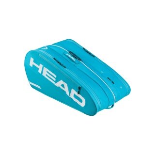 Head Tennis Racket Bag Tour Racquet Bag XL (Racket Bag, 3 Main Compartments) 2026 blue 12-pack