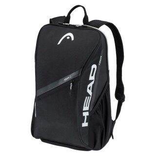 Head Tennis Backpack Tour (Racket compartment, with shoe compartment, 25 litres) 2026 black/white