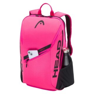 Head Tennis Backpack Tour (Racket compartment, with shoe compartment, 25 litres) 2026 pink/black