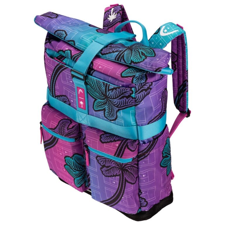 Head Rucksack Tour Palm Tree Crew Edition (Racket compartment, 30 litres) purple/blue
